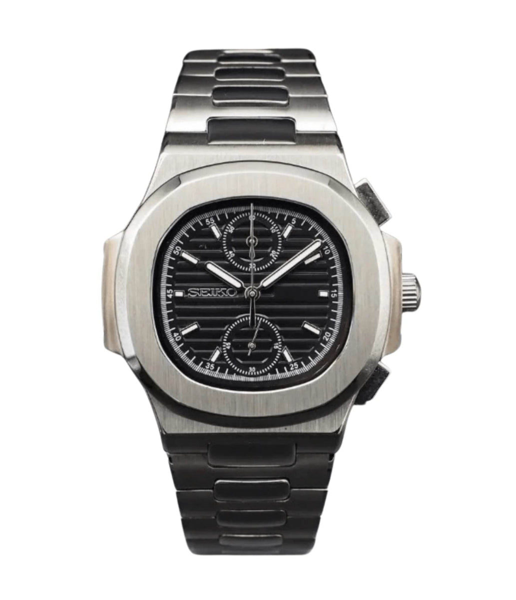 Nautiko Chronograph - Stealth Black - The Mod Labs