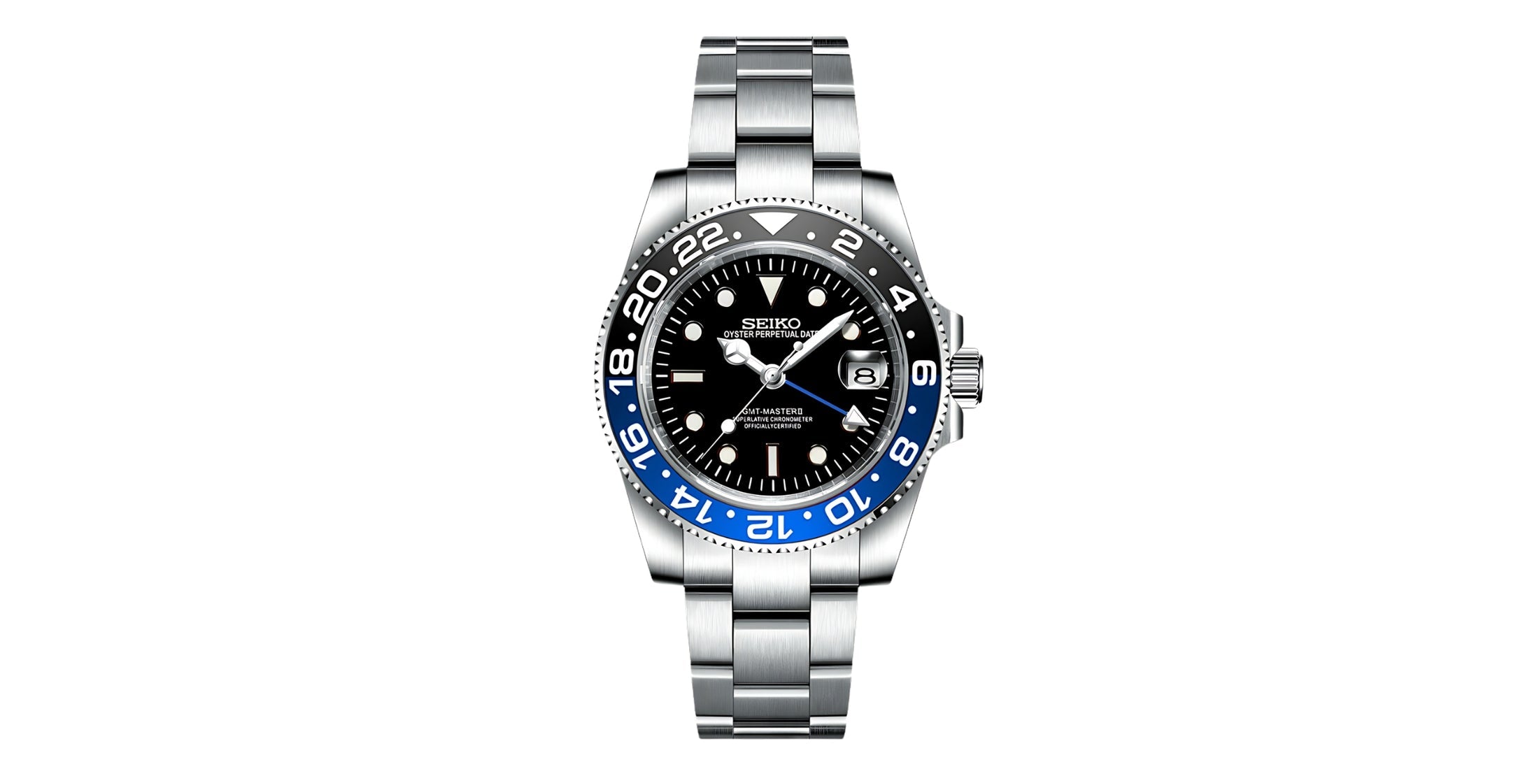 GMT Seiko Mod Labs - Seiko mod watch