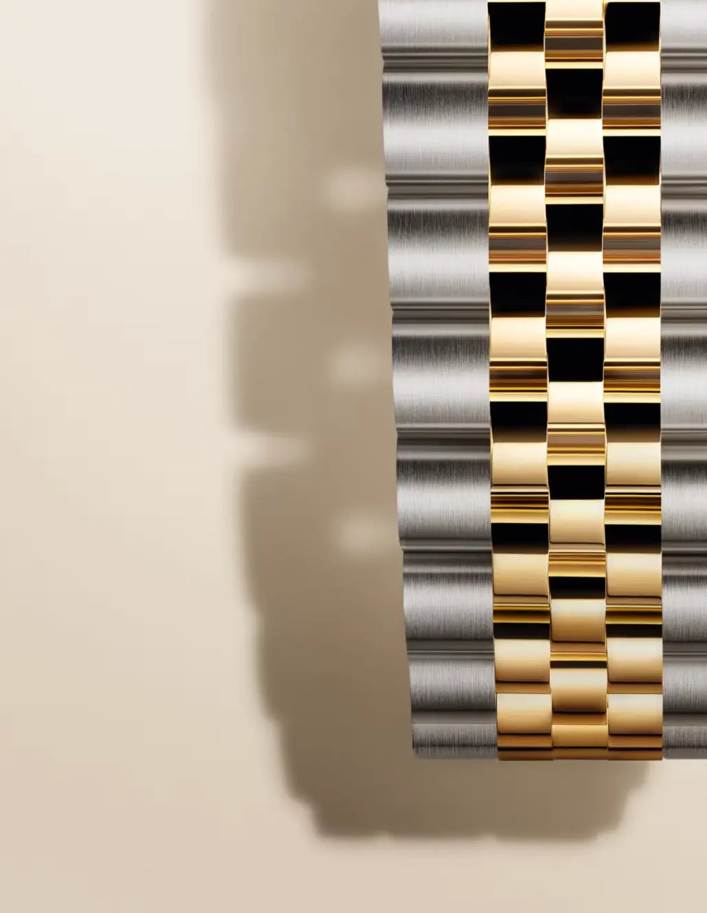 Seiko mod metallic silver and gold jubilee bracelet for seiko mod watches used at seiko mod labs