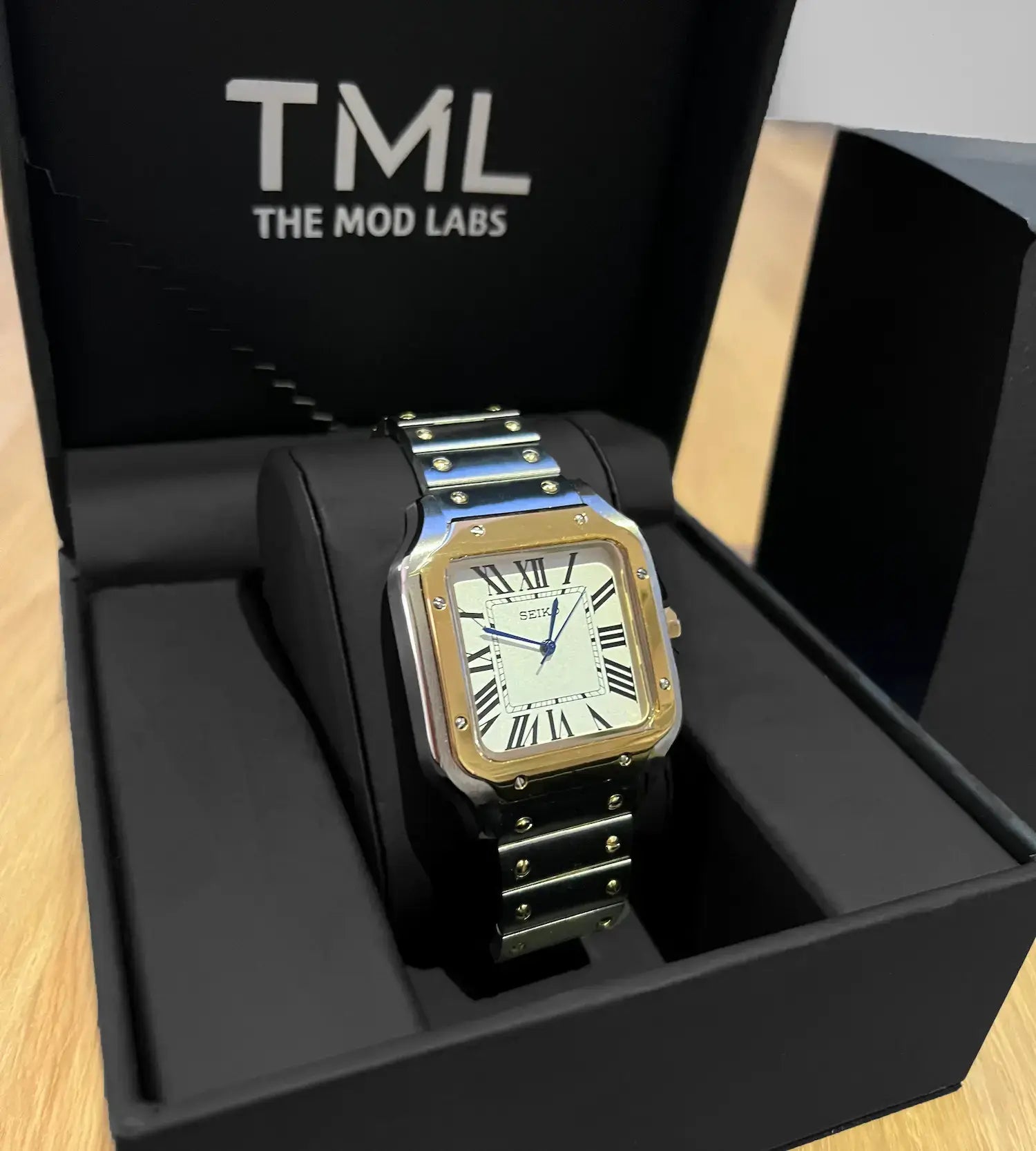The Mod Labs Watch Box Open With Watch