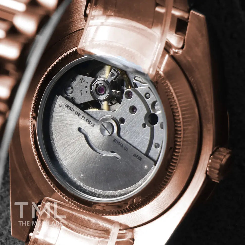 Seikojust Day Date - Chocolate