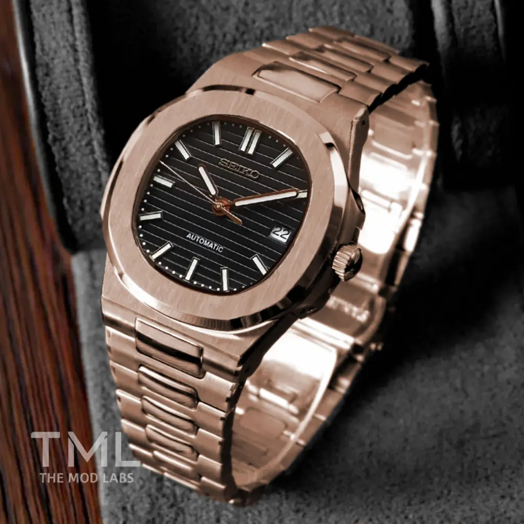 Nautiko - Rose Gold & Stealth Black