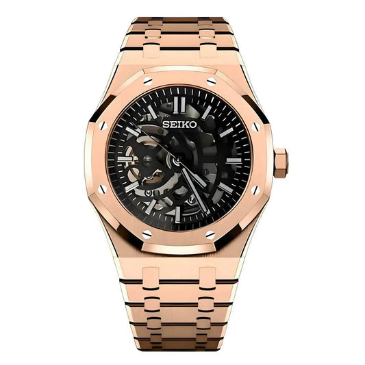 Royal Seikoak - Rose Gold Skeleton - The Mod Labs