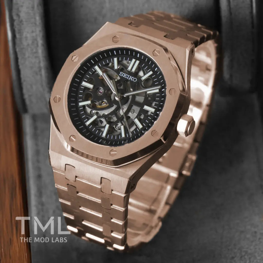 Royal Seikoak - Rose Gold Skeleton