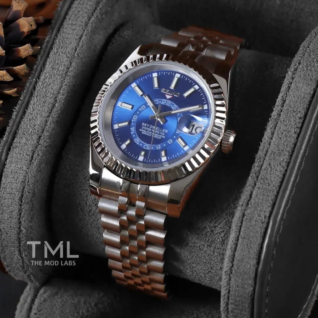 Seikojust Sky Dweller - Abyss Blue - The Mod Labs