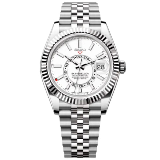 Seikojust Sky Dweller - Ghost White - The Mod Labs