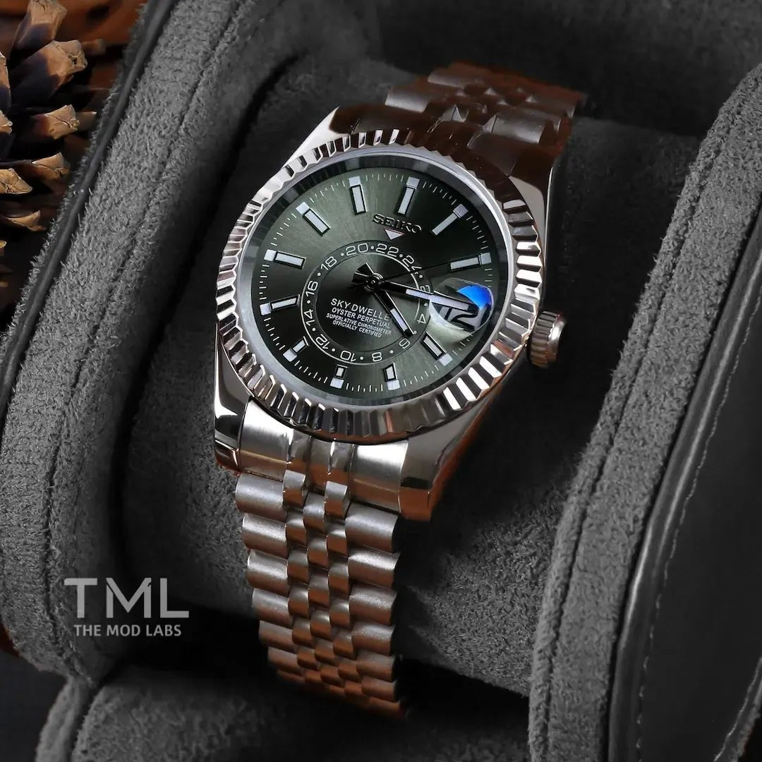 Seikojust Sky Dweller - Mint Green - The Mod Labs