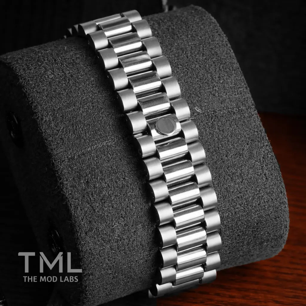 Seikojust Day Date - Ghost White