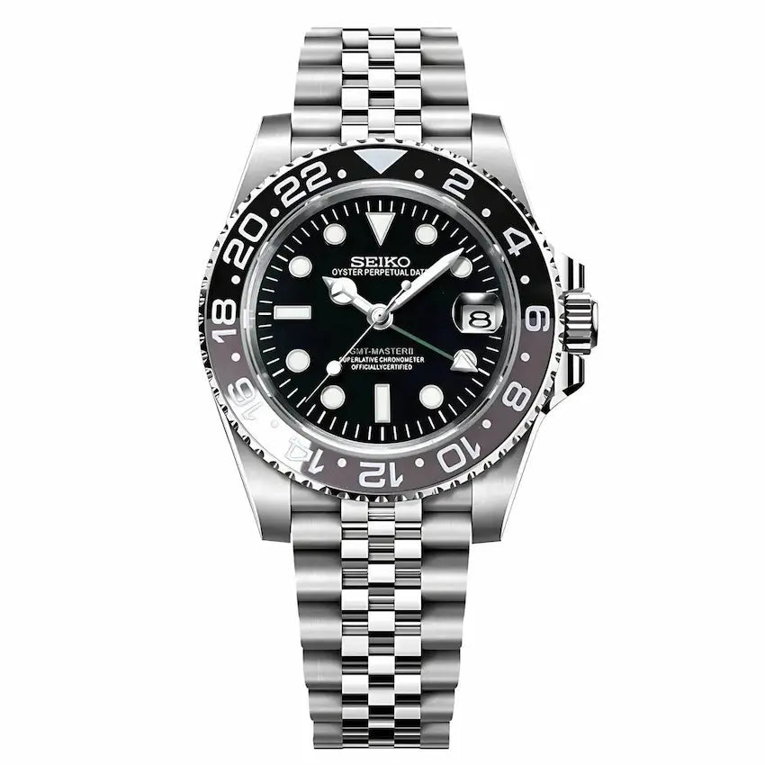 Seiko Mod | GMT-Master II Bruce Wayne