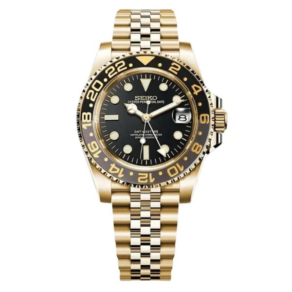 Seiko Mod | GMT-Master II Gold