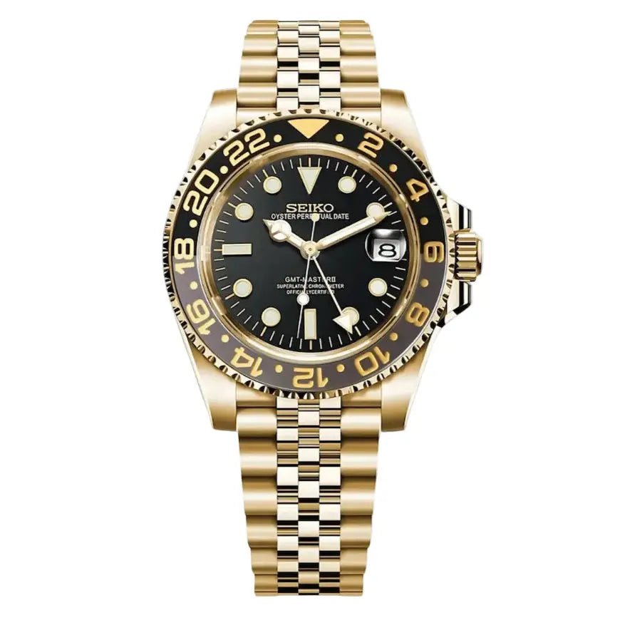 Seiko Mod | GMT-Master II Gold