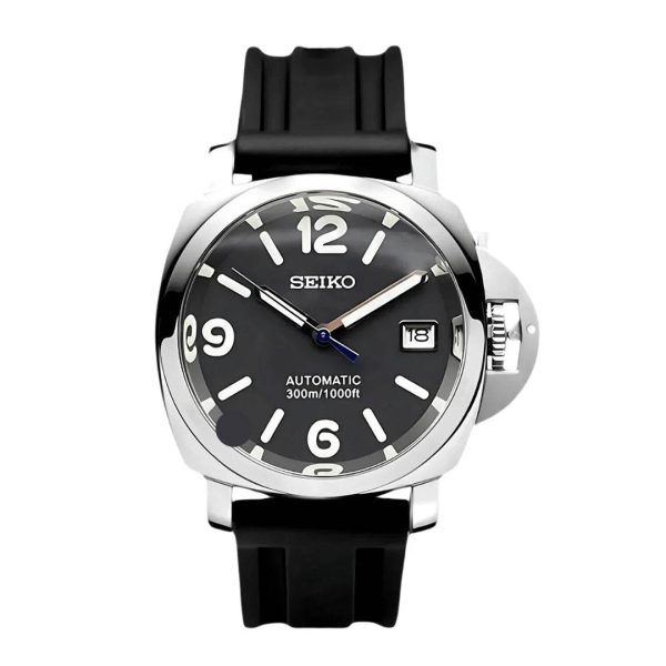 Seiko Mod | Panerai Stealth Black