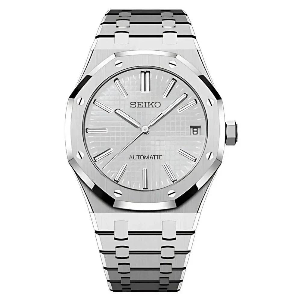 Seiko Mod | Royal Oak Ghost White
