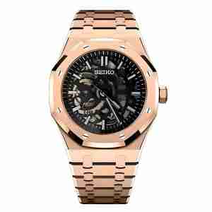 Seiko Mod | Royal Seikoak Rose Gold Skeleton