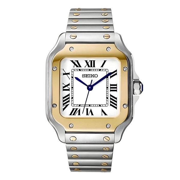 Seiko Mod | Santos Two Tone Gold