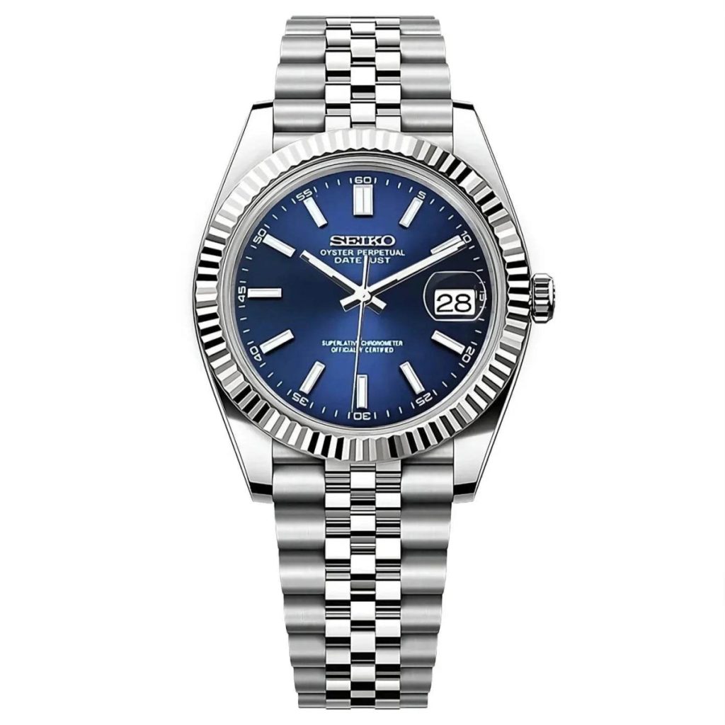 Seiko Mod | Datejust Abyss Blue