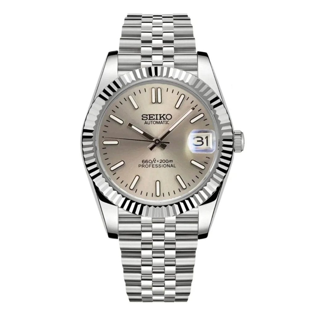 Seiko Mod | Datejust Champagne