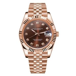 Seiko Mod | Datejust Chocolate