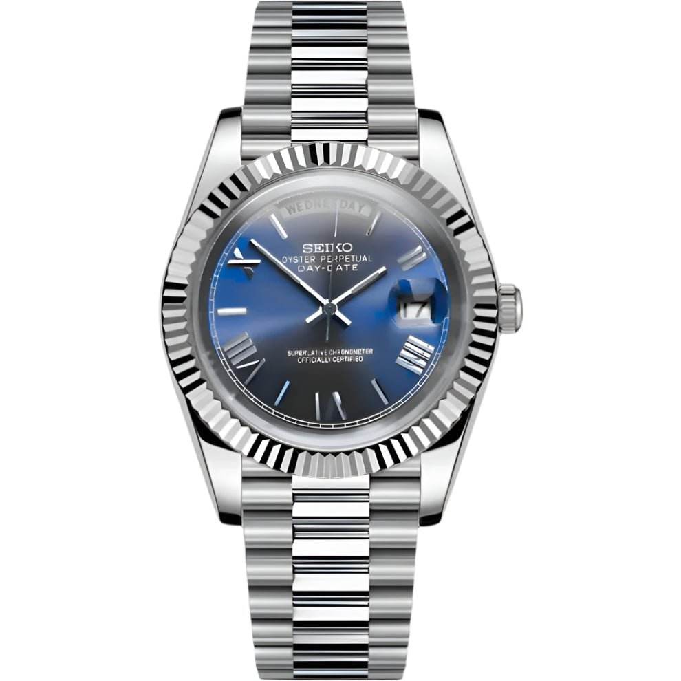 Seiko Mod | Day-Date Abyss Blue