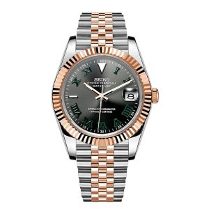 Seiko Mod | Datejust Two Tone Wimbledon