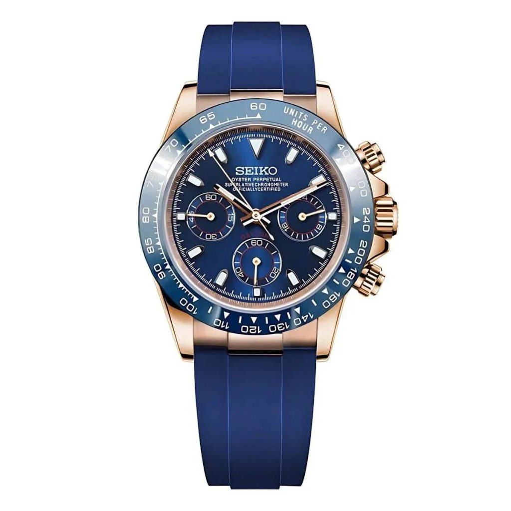 Seiko Mod | Daytona Royal Abyss Blue Sport