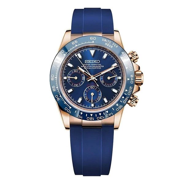 Seiko Mod | Daytona Royal Abyss Blue Sport