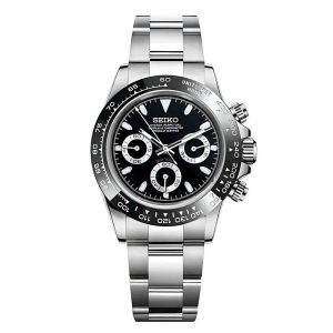 Seiko Mod | Daytona Stealth Black
