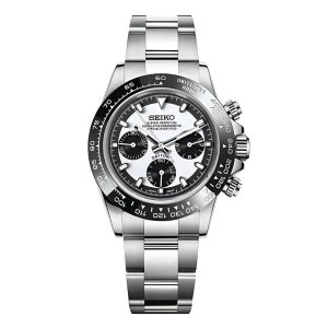 Seiko Mod | Daytona Stealth Black & White
